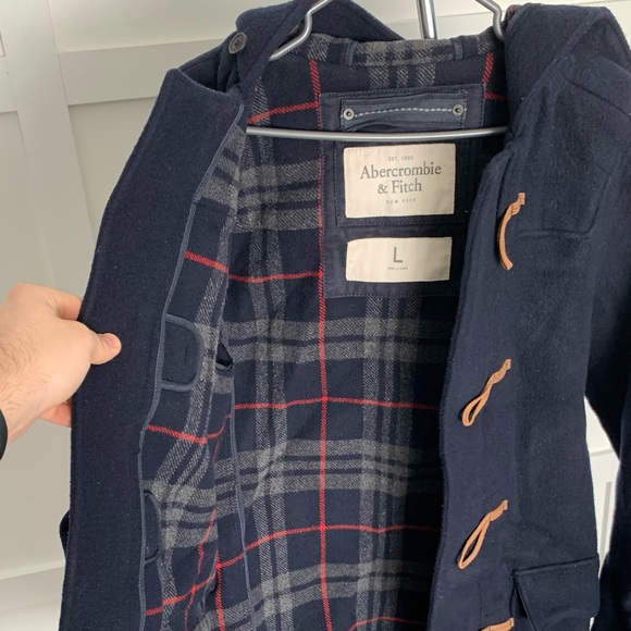 Abercrombie & Fitch Peacoat with hood - Picture 2 of 2